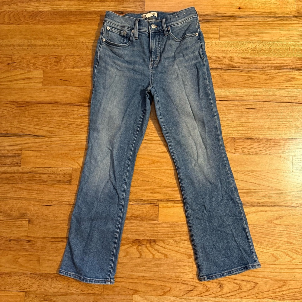 Madewell Cropped Flare Jeans - Picture 3 of 6